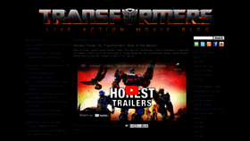 What Transformerslive.blogspot.com website looked like in 2023 (This year)