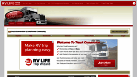 What Truckconversion.net website looked like in 2023 (2 years ago)