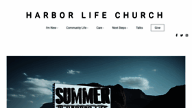 What Theharborlife.com website looked like in 2023 (This year)