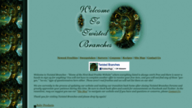 What Twistedbranches.com website looked like in 2023 (This year)