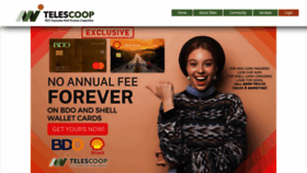 What Telescoop.com.ph website looked like in 2023 (This year)