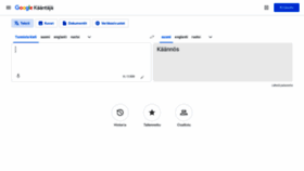 What Translate.google.fi website looked like in 2023 (This year)