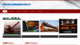 What Tgcranes.com website looked like in 2023 (This year)