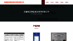 What Taohuatanpan.com website looked like in 2023 (This year)