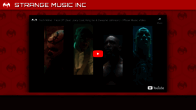 What Therealtechn9ne.com website looked like in 2023 (This year)