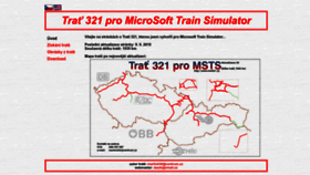 What Trat321.cz website looked like in 2023 (This year)