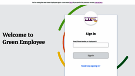 What Tillinc.greenemployee.com website looked like in 2023 (This year)