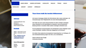 What Tican.eu website looked like in 2023 (This year)
