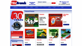 What Telebrands.net website looked like in 2023 (This year)