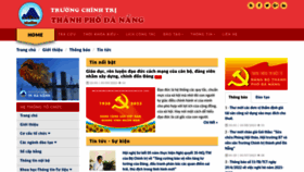 What Truongchinhtri.danang.gov.vn website looked like in 2023 (This year)