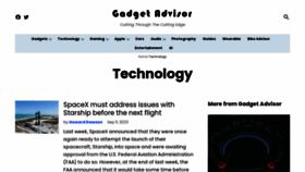 What Techsalsa.com website looked like in 2023 (This year)