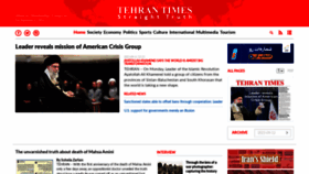 What Tehrantimes.com website looked like in 2023 (This year)