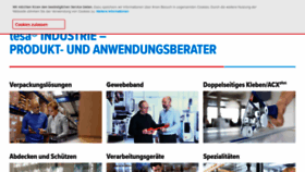 What Tesaproduktberater.de website looked like in 2023 (This year)