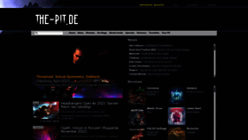 What The-pit.de website looked like in 2023 (This year)
