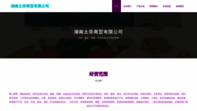 What Taifei168.com website looked like in 2023 (This year)