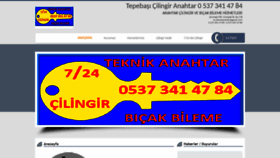What Tepebasicilingir.com website looked like in 2023 (This year)