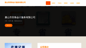 What Tianzhuweiye.com website looked like in 2023 (This year)
