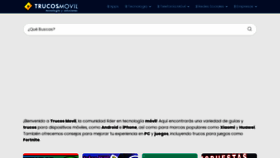 What Trucosmovil.com website looked like in 2023 (This year)