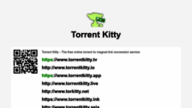 What Torrentkitty.org website looked like in 2023 (This year)