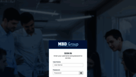 What Tada.mbdgroup.com website looked like in 2023 (This year)