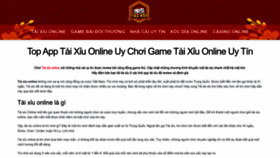 What Taitaixiu.com website looked like in 2023 (This year)