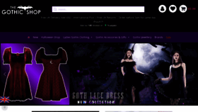 What The-gothic-shop.co.uk website looked like in 2023 (This year)