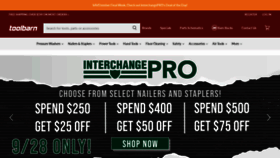 What Toolpartsdirect.com website looked like in 2023 (This year)