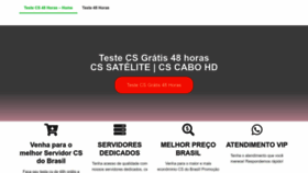 What Testecs48horas.vip website looked like in 2023 (This year)
