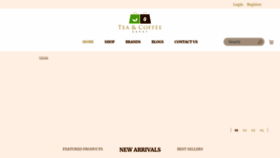 What Teaandcoffeedepot.com website looked like in 2023 (This year)