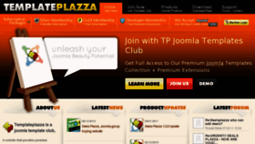 What Templateplazza.net website looked like in 2011 (14 years ago)