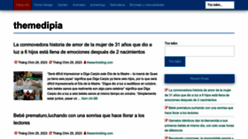 What Themedipia.com website looked like in 2023 (This year)