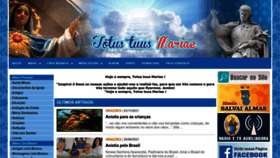 What Totustuusmariae.com.br website looked like in 2023 (This year)