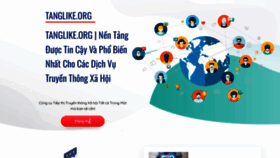 What Tanglike.org website looked like in 2023 (This year)
