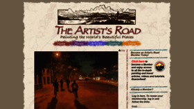 What Theartistsroad.net website looked like in 2023 (This year)