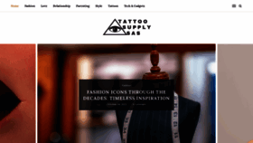 What Tattoosupplysas.com website looked like in 2023 (This year)