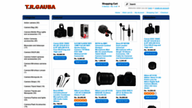 What Trgauba.com website looked like in 2023 (This year)