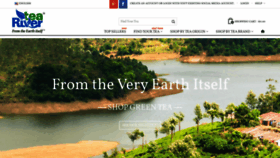 What Teariver.com website looked like in 2023 (This year)