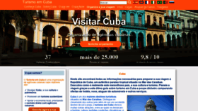 What Turismoemcuba.com website looked like in 2023 (This year)