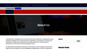 What Tnewsnetwork.com website looked like in 2023 (This year)