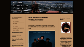What Theforgottenconscript.co.uk website looked like in 2023 (1 year ago)