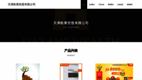 What Tianmiol.cn website looked like in 2023 (This year)