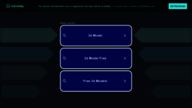 What The3dstudio.com website looked like in 2023 (2 years ago)