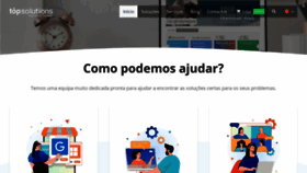 What Topsolutions.pt website looked like in 2023 (1 year ago)