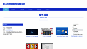What Tskzslu.cn website looked like in 2023 (This year)