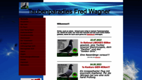 What Taubenparadies-fred-wagner.com website looked like in 2023 (This year)
