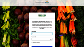 What Teammemberinfo.sprouts.com website looked like in 2023 (This year)
