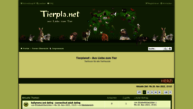 What Tierpla.net website looked like in 2023 (This year)