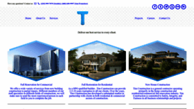 What Timconstruction.com website looked like in 2023 (This year)