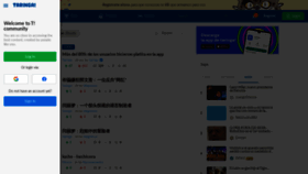 What Taringa.net website looked like in 2023 (2 years ago)