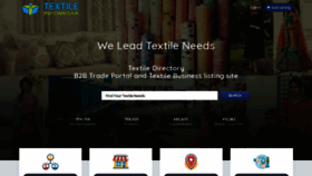 What Textileinfomedia.com website looked like in 2023 (This year)